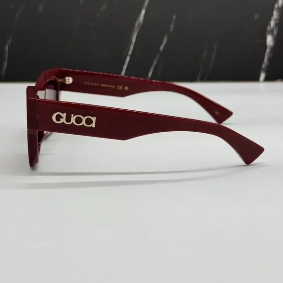 NEW GUCCI GG1835SA 003 WOMEN RED SUNGLASSES GUCCI NEW GUCCI GG1835SA 003 RED WOMEN SUNGLASSES GUCCI main image 2
